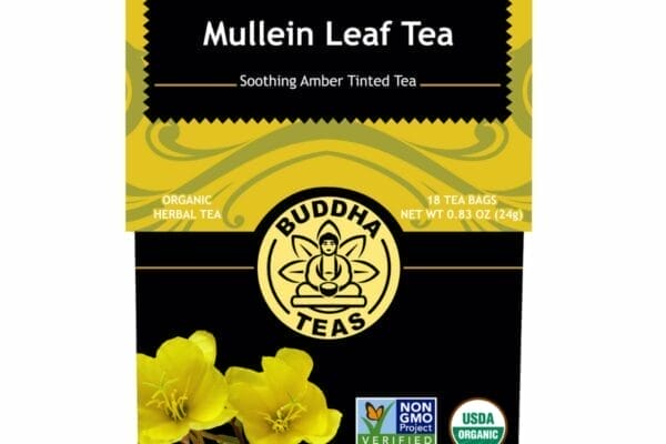 Buddha Teas Mullein Leaf Organic Herbal Tea Review