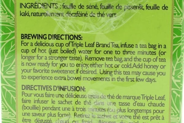 Triple Leaf Brand Dieters’ Tea Review